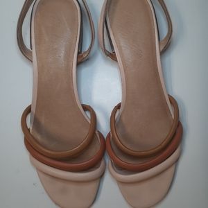Madewell straps sandals size 9